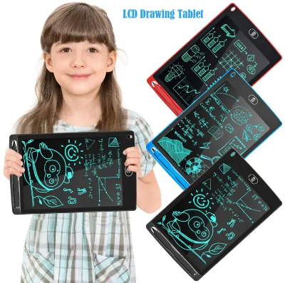 Picture of 8.5 Inch LCD Writing Tablet Digital Graphic Tablets Electronic Handwriting LCD Drawing Toy Tableta Magic Pad Baoard for Kids Gift Red Black green pink green colour