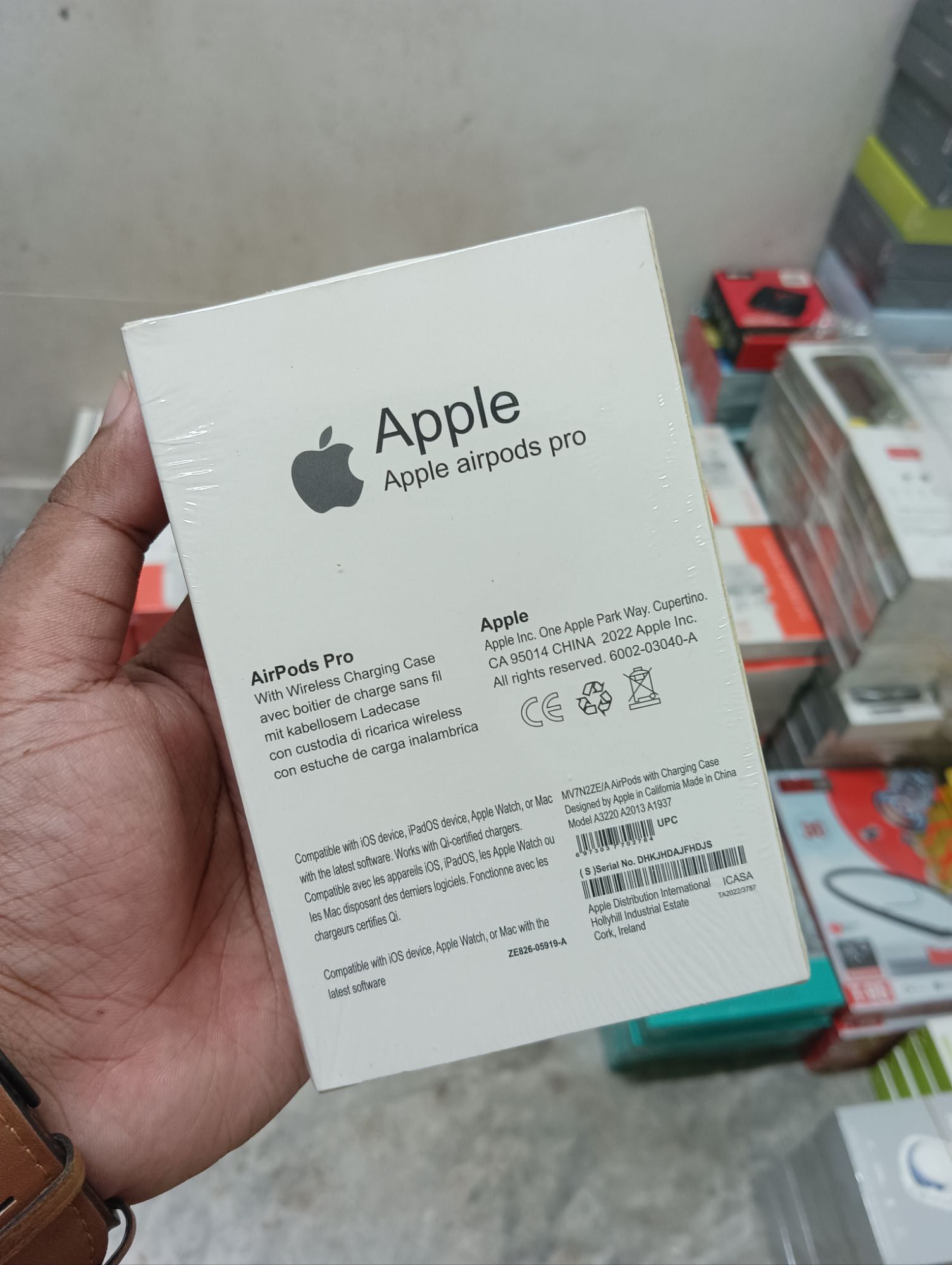 Picture of Airpods Pro Bluetooth Wireless Headphone Earphone Good Sound Quality Clone - White