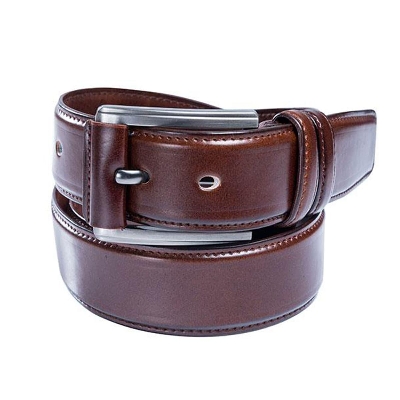 Picture of Casual & Formal PU Leather Belt For Men Brown - Brown