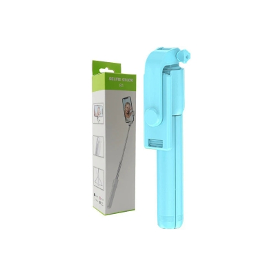 Picture of R1 Adjustable 3 in 1 Multifunctional Monopod Selfie Stick & Tripod with Wireless Bluetooth Remote Control -Selfie Stick