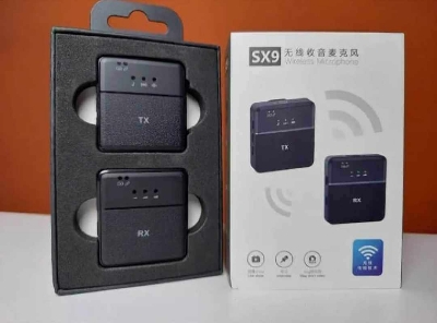 Picture of SX9 Mini Wireless Microphone For Type C & 3.5 Interface