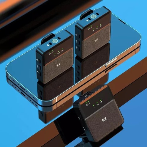 Picture of SX9 Dual Mini Wireless Microphone For Type C & 3.5 Interface (1:2)