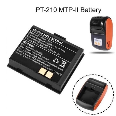Picture of MP210 / PT210 Printer Battery 1500mAh Power For Bluetooth Wireless Printer or POS Tharmal Machine Battery