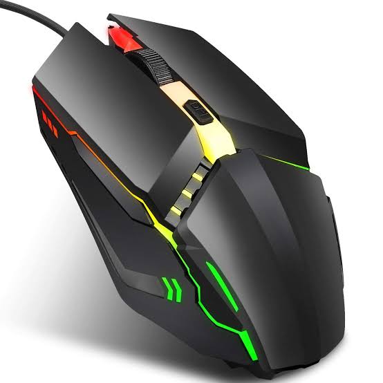 Picture of ENTWINO X3 Gaming Mouse, RGB Lights, DPI Button, 7 Colors Light Wired Optical Gaming Mouse