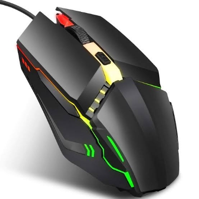 Picture of ENTWINO X3 Gaming Mouse, RGB Lights, DPI Button, 7 Colors Light Wired Optical Gaming Mouse
