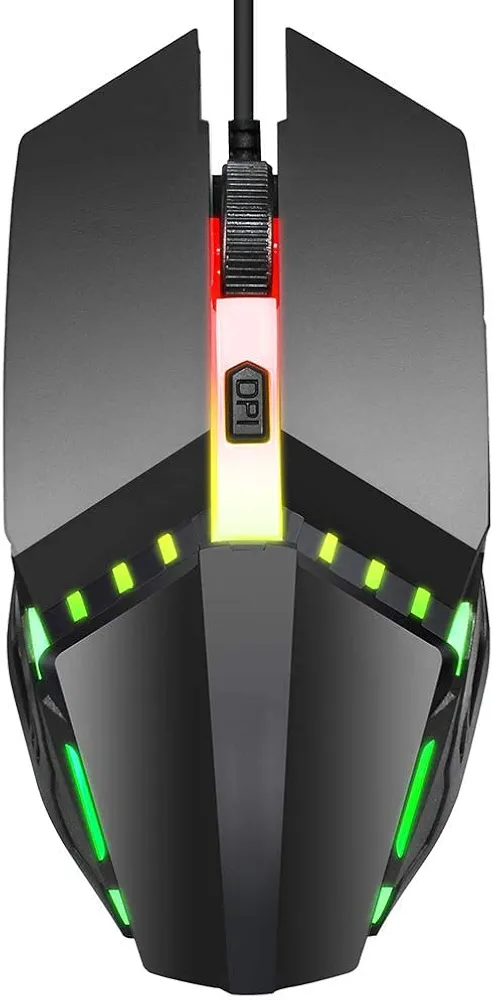 Picture of ENTWINO X3 Gaming Mouse, RGB Lights, DPI Button, 7 Colors Light Wired Optical Gaming Mouse