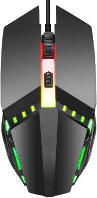 Picture of ENTWINO X3 Gaming Mouse, RGB Lights, DPI Button, 7 Colors Light Wired Optical Gaming Mouse