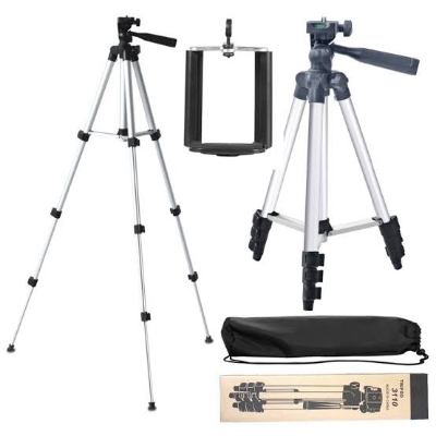 Picture of Silver Tripod 3110 Stand, For Photography, 4 Ft - Grey