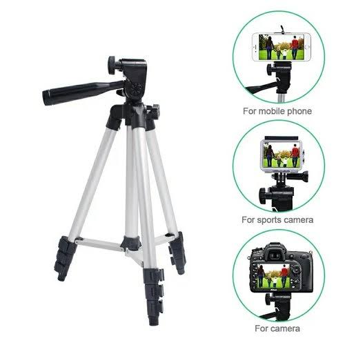 Picture of Silver Tripod 3110 Stand, For Photography, 4 Ft - Grey