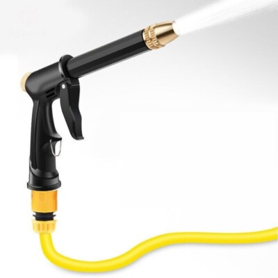 Picture of High Pressure Car Washer Sprayer Portable Washing Water Tool Durable Nozzle Handle Sprayers Cleaning Machine 1 pis - Black