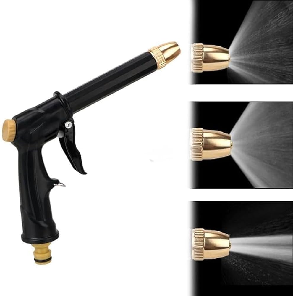 Picture of High Pressure Car Washer Sprayer Portable Washing Water Tool Durable Nozzle Handle Sprayers Cleaning Machine 1 pis - Black