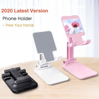 Picture of Folding Desktop Phone Mobile Stand Adjustable Foldable Mobile Phone Holder Stand - Multicolor