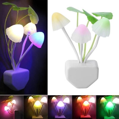 Picture of LED Automatic Sensor Mushroom Lamp, Avatar led Auto Colour Changing mushroom light 1 pcs - Multicolor