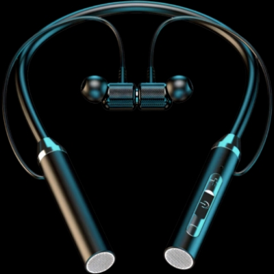 Picture of G07 Wireless Headphones Bluetooth 5.2 Neckband Magnetic Sports Waterproof Tws Earbuds Microphone - Black