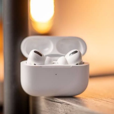 Picture of Airpods Pro Bluetooth Wireless Headphone Earphone Good Sound Quality Clone - White