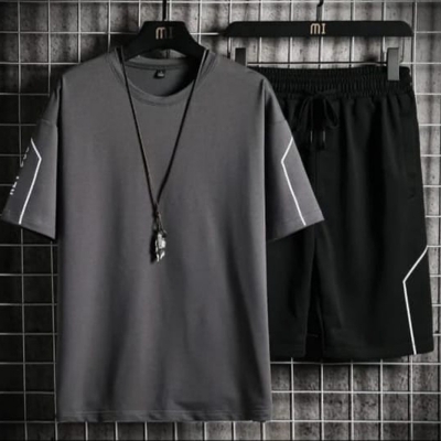 Picture of Summer Mens New Stylish Tshirt & 3 quarter Pent Combo