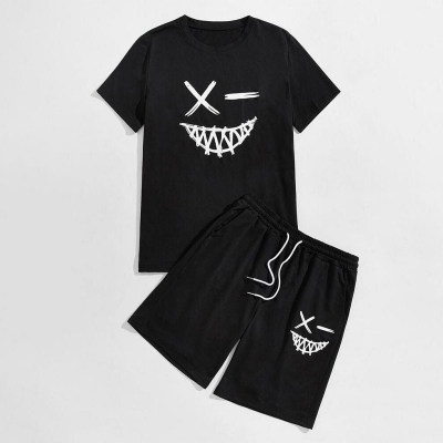 Picture of Summer Mens New Stylish Tshirt & 3 quarter Pent Combo