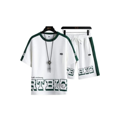 Picture of Summer Mens New Stylish Tshirt & 3 quarter Pent Combo