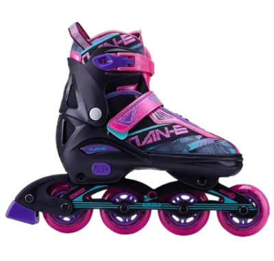 Picture of TianE Roller Inline Skate Shoes – Multicolor – 1 Pair – Stylish & Comfortable – Sports Alpha Black