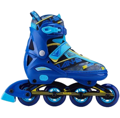 Picture of TianE Roller Inline Skate Shoes – Multicolor – 1 Pair – Stylish & Comfortable – Sports Alpha Black