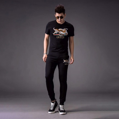 Picture of Summer Mens New Stylish Jersey Tshirt & Trouser Combo