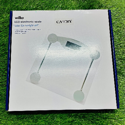 Picture of Digital Smart Weight Machine | - Model EB9068 - Grey -  |  Experience Accurate Weight Tracking (Wilko) Bathroom Scale - Sports Alpha Neutral