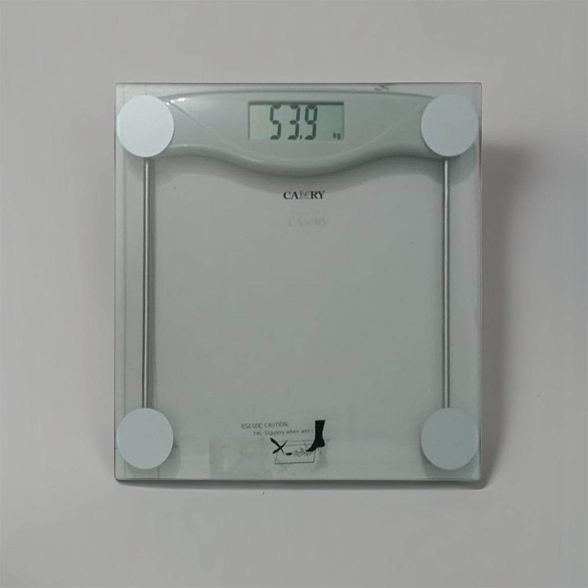 Picture of Digital Smart Weight Machine | - Model EB9068 - Grey -  |  Experience Accurate Weight Tracking (Wilko) Bathroom Scale - Sports Alpha Neutral