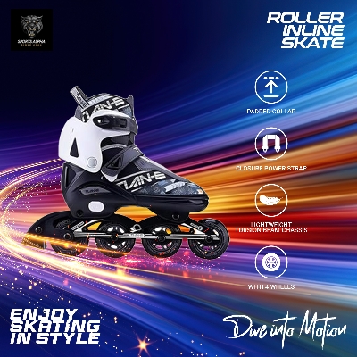 Picture of Inline Roller Inline Skating Shoes | Tian-E | Multicolor (S-30-34) (M-35-38)(L-39-42)(XL-42-45) | Sports Alpha