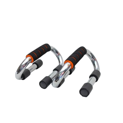 Picture of Push Up Bars - Black and Silver - 1 pcs - Sports Alpha Silver