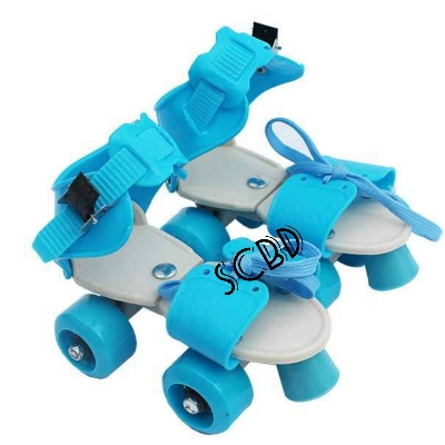 Picture of Roller Skate Shoes For Kids - 1 Pair - Multicolor - Four Wheel - Sports Alpha Multicolor