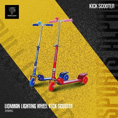 Picture of Scooter - Lionman - Lighting Wheel Kick - 2009C - Sports Alpha Multicolor