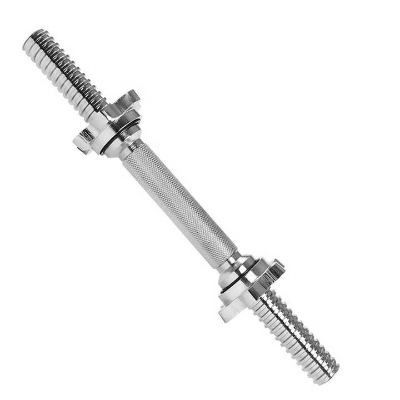 Picture of Dumbbell Bar 10 inch - 1 Pcs - Silver - Sports Alpha Silver