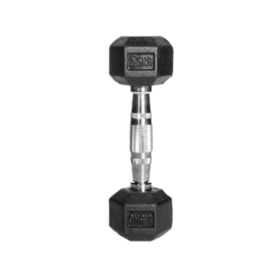 Picture of Hex Dumbbell - 2.5kg Dumbbell(1 Pcs) - Black - Sports Alpha Black
