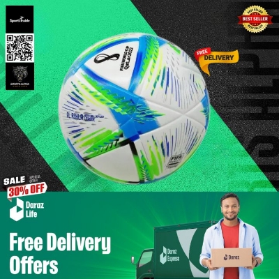 Picture of Football - Qatar Special Club Ball - Size 5 - Green - Sports Alpha Green