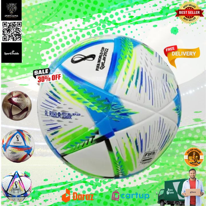 Picture of Football – Special Edition Football – Qatar | Size 5 – Multicolor | Durable & Stylish Match Ball | Train Hard, Play Smart Multicolor