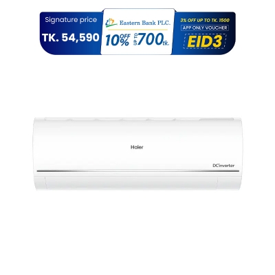 Picture of Haier 1.6 Ton UVCool Inverter Pro DC Inverter Split Type Air Conditioner [HSU-19UVCool(INV)(Pro)]