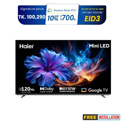 Picture of Haier 65" Mini LED 4K UHD Google TV (H65M80FUX) 