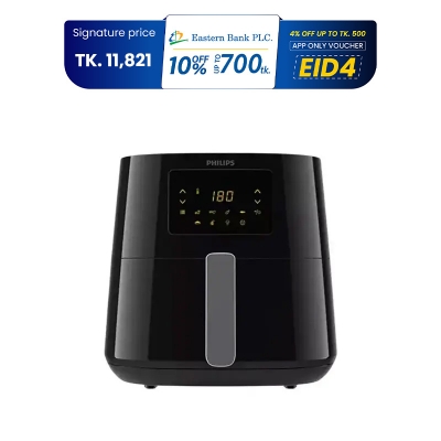 Picture of Philips HD9270 Air Fryer 6.2 Liter Capacity with Rapid Air Technology, Easy Clean Basket Black (Best Price)