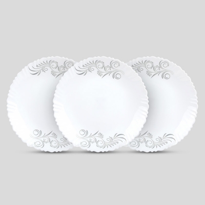 Picture of 10.5" Deep Plate 6 Pcs Set- Opal flora