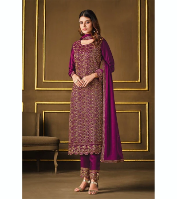 Exclusive Design 4 Pcs Unstitched Georgette Salwar Kamiz at Best Price In Bangladesh