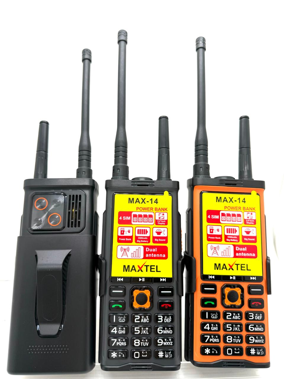 Picture of Maxtel MX14 Mobile Phone with 2 Antena  and 5500mAh Battery