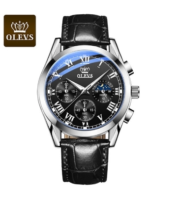 Picture of Men's OLEVS 2871 Casual Business Waterproof Quartz Watch Black