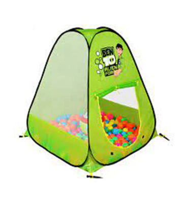 Buy Big BEN 10 Tent House 110*80*110- Green with 50 Balls at Best Price in Bangladesh