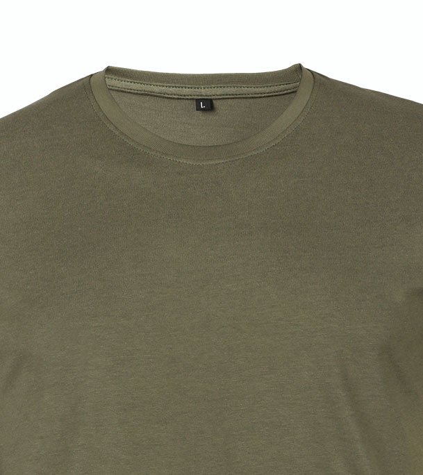Picture of Full Cotton Very Comfortable Export Quality Solid Color T shirt