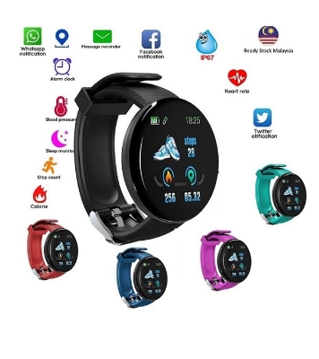 D18 Wireless Bluetooth Smart Watch 1.3 Inches IP65 Waterproof Sports Watch at Best Price in Bangladesh