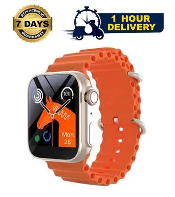 Picture of S8 Ultra Smart Watch 1.44 inch Dial with  Bluetooth Call Full Touch Screen Watch Ultra Heart Rate Monitoring Waterproof Smartwatch for Apple Android