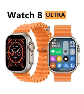 Picture of S8 Ultra Smart Watch 1.44 inch Dial with  Bluetooth Call Full Touch Screen Watch Ultra Heart Rate Monitoring Waterproof Smartwatch for Apple Android