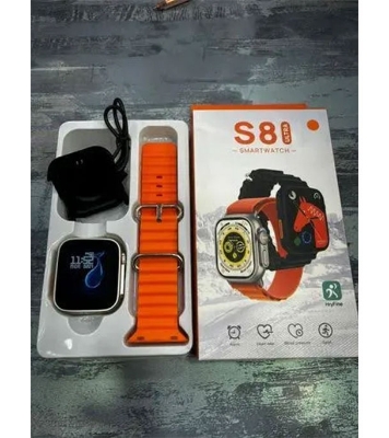 Picture of S8 Ultra Smart Watch 1.44 inch Dial with  Bluetooth Call Full Touch Screen Watch Ultra Heart Rate Monitoring Waterproof Smartwatch for Apple Android