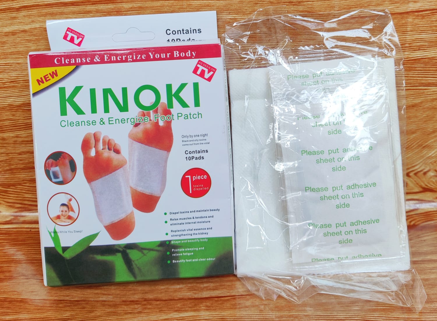 Picture of Kinoki Cleansing Detox Foot Pad - 10 Pads