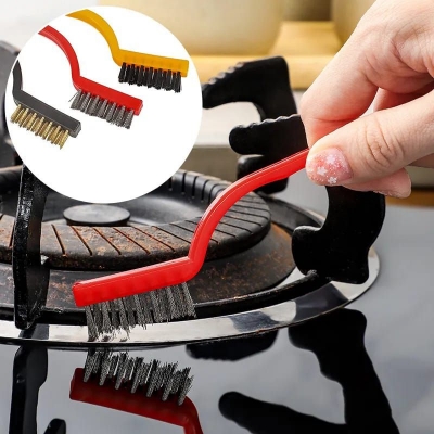 Picture of 3pcs/lot Kitchen Cleaning Wire Brush Strong